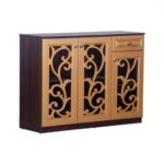 Modern Wooden Dining Side Board – LB Finish - Image 3