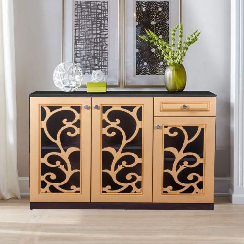 P24-4.jpg Modern Wooden Dining Side Board – LB Finish - Image 1