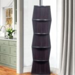 Wooden Corner Shelf – Compact LB Finish