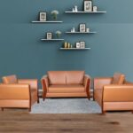 Sofa Set – Premium Rexin Black (1 Set)