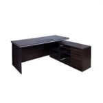 Chief Executive Table With Side Rack – India Model (TMOT102LB) - Image 3