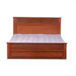 Wooden Bed – Model BDDT102WD (Lacquer Finish) - Image 2