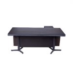 Chief Executive Table with Side Rack China - Image 2